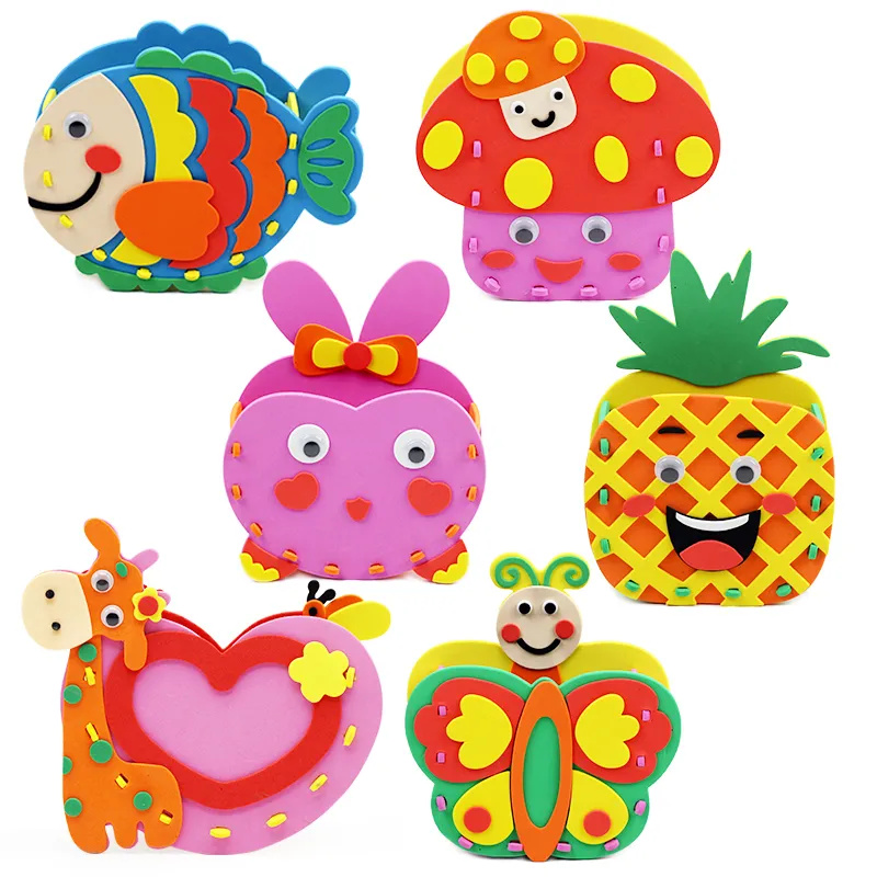 2pcs DIY Cartoon Pen Container - Art Craft For Kindergarten recensie en prijs