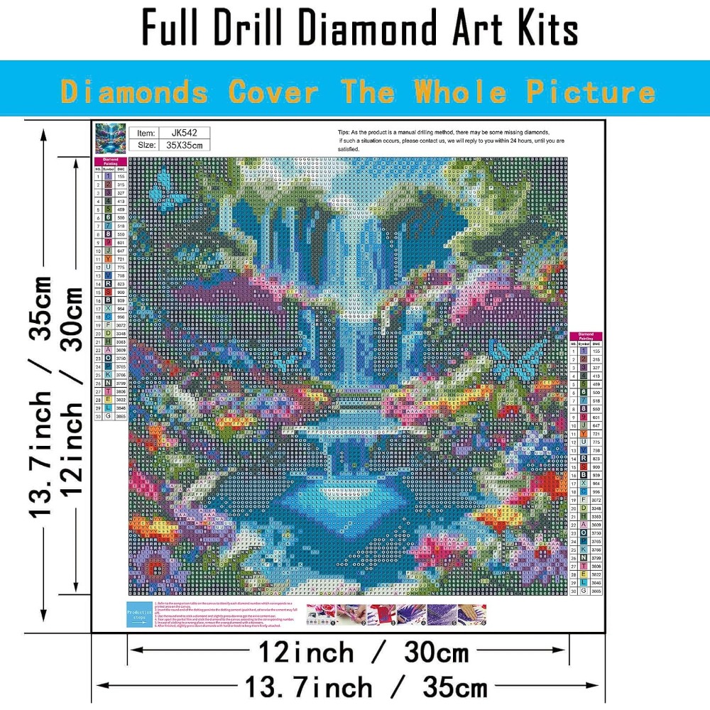 5D DIY Full Round Drill Diamon - Art Craft Adult recensie en prijs