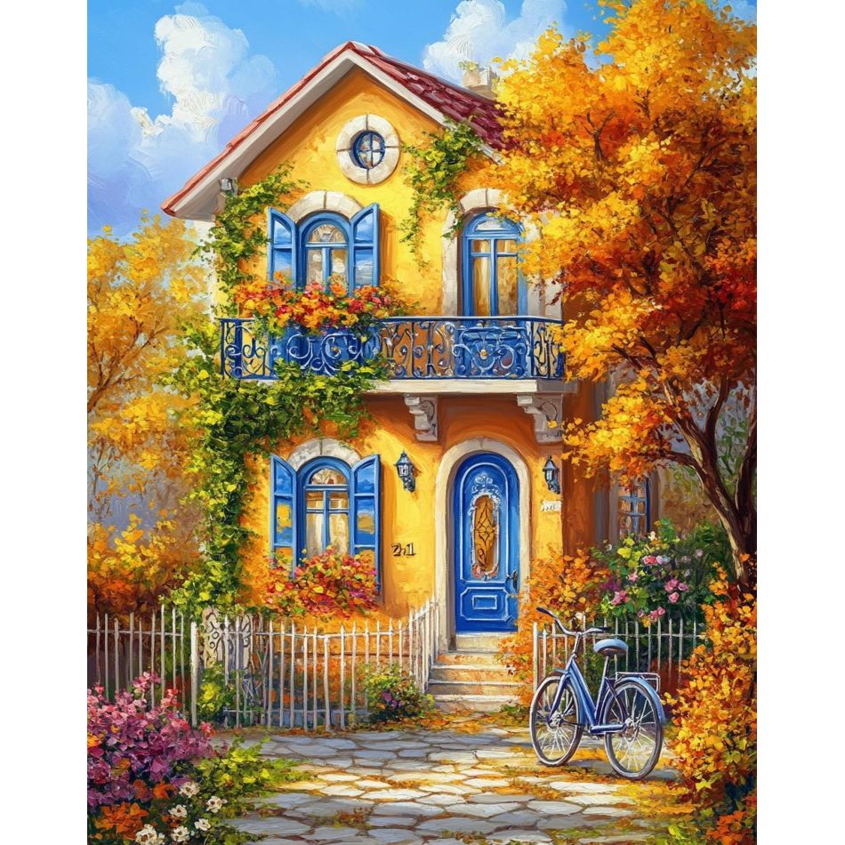 RUOPOTY Autumn Cottage Diamond - Art And Craft Autumn recensie en prijs