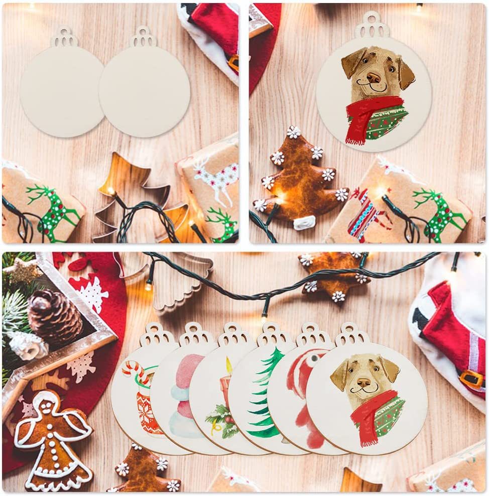 10/20/50Pcs DIY Wooden Christm - Art And Craft For Xmas recensie en prijs