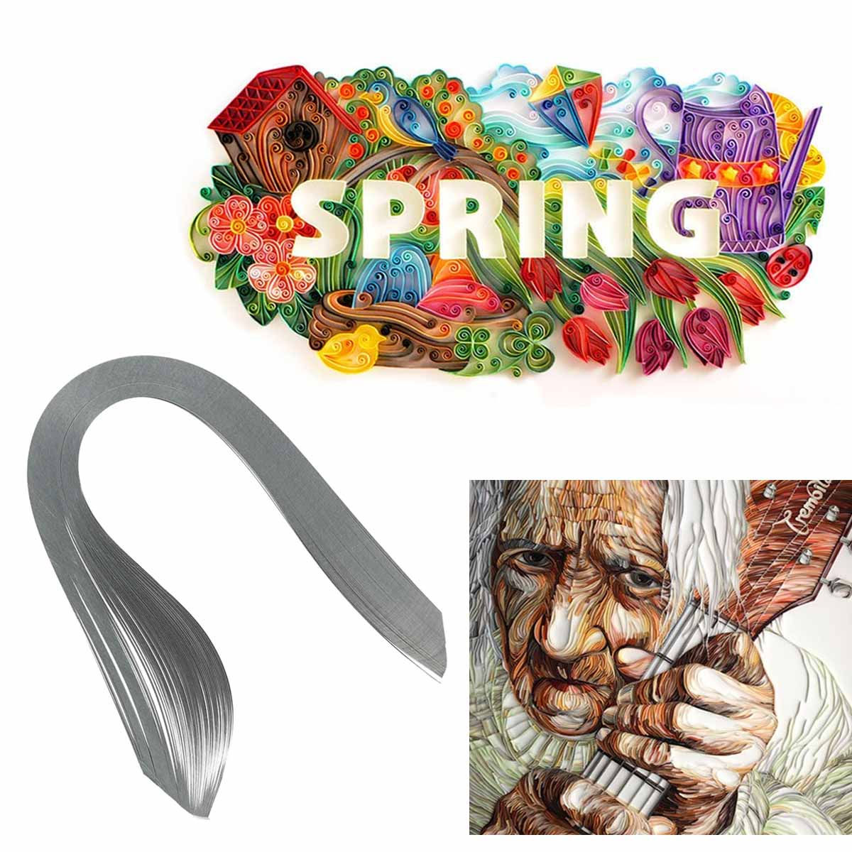 120Pcs Quilling Paper Strips S - Wallpaper Art And Craft recensie en prijs