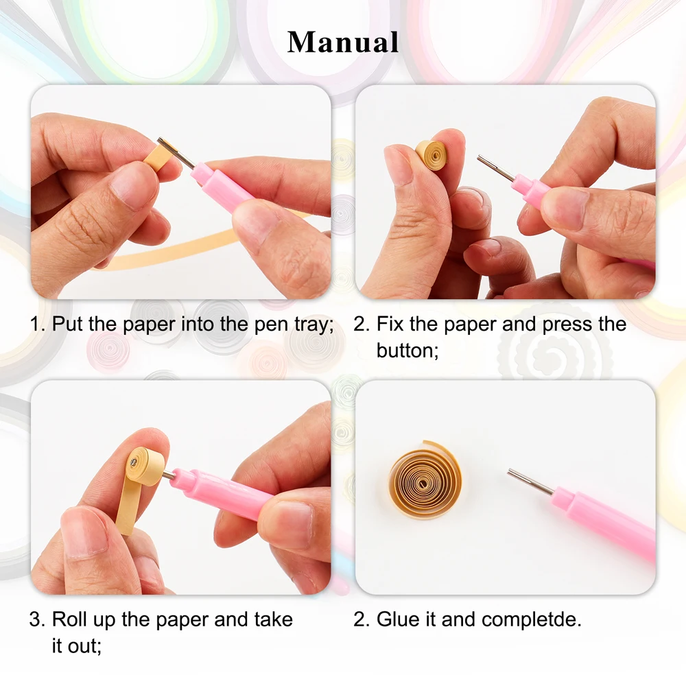 100strips/pack Gradient Color  - Art & Craft Paper Quilling recensie en prijs