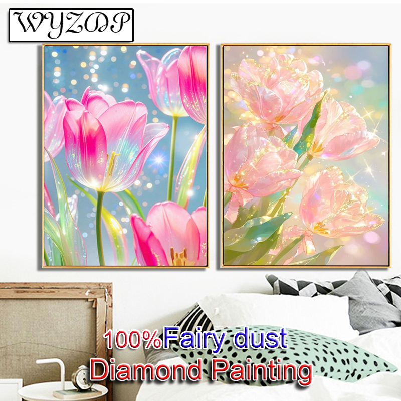 Crystal Tulip 100% Fairy Dust  - Wallpaper Art And Craft recensie en prijs