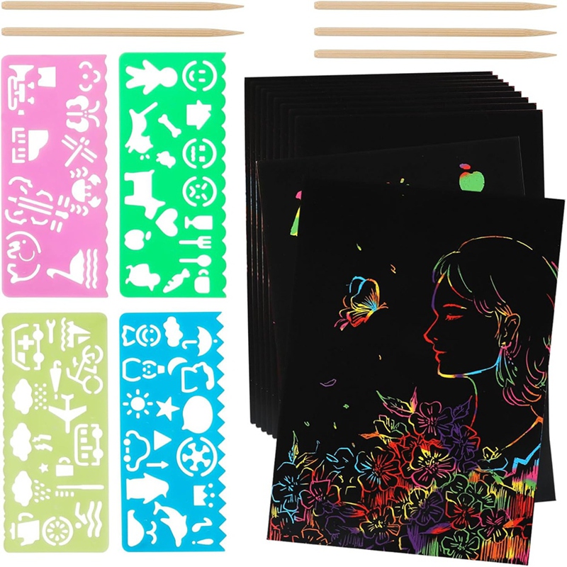 Scratch Paper Art Set, Black C - Art Craft Painting recensie en prijs