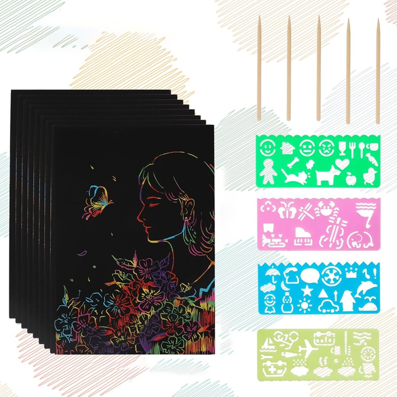 Scratch Paper Art Set, Black C - Art Craft Painting recensie en prijs