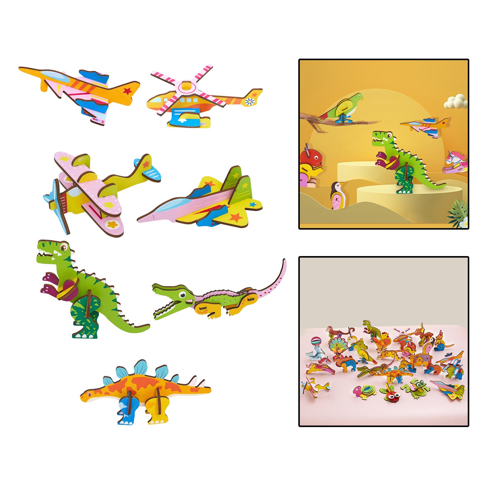 3D Cartoon Wooden Insert Puzzl - Art Craft For Kindergarten recensie en prijs