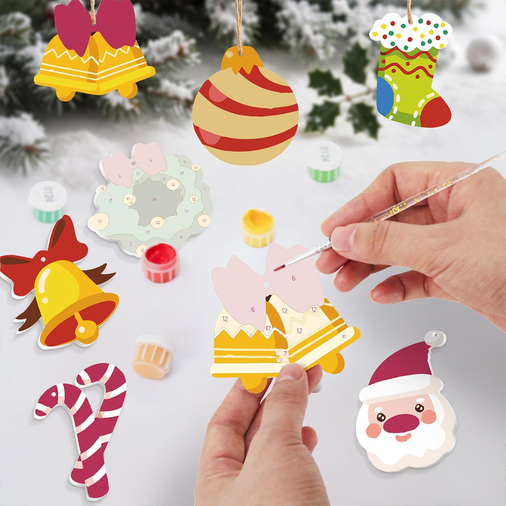 8Pcs/set Christmas Tree Hangin - Art And Craft For Xmas recensie en prijs