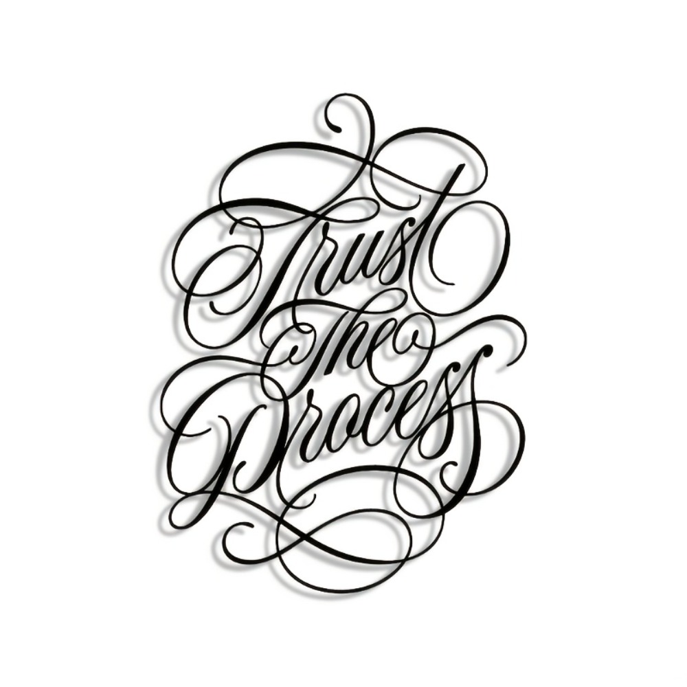 1pc Calligraphy Motto Phrase M - Art Craft Kitchen recensie en prijs