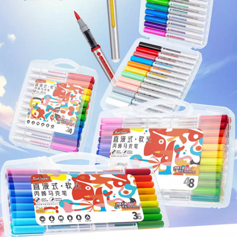 12/24/36/48color Straight Liqu - Illustration Marker Set recensie en prijs
