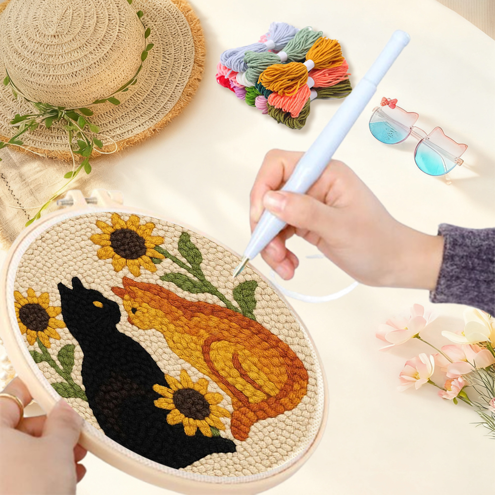 GATYZTORY Punch Needle Embroid - Wallpaper Art And Craft recensie en prijs