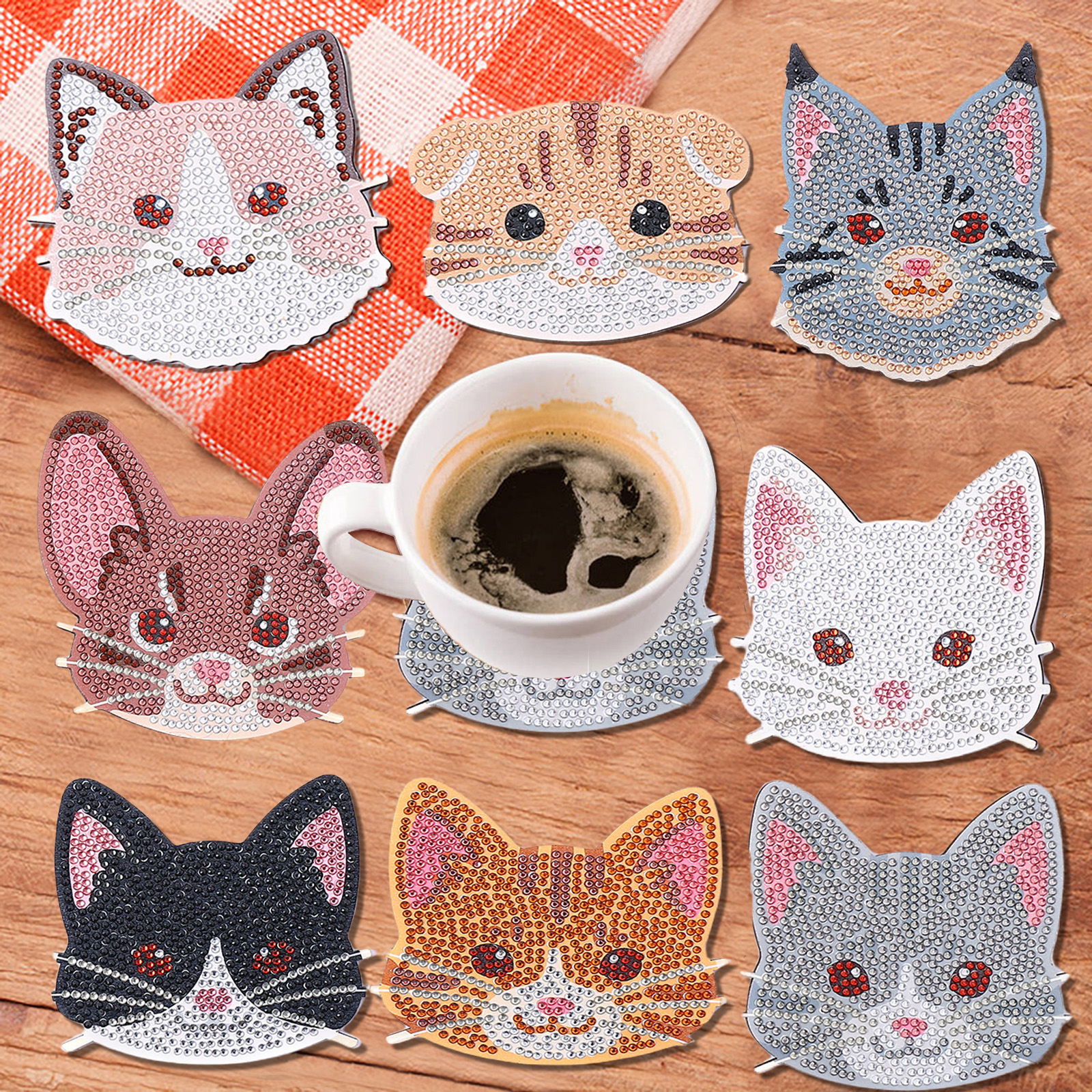 8 Pieces DIY Diamond Painting  - Craft Art Set recensie en prijs