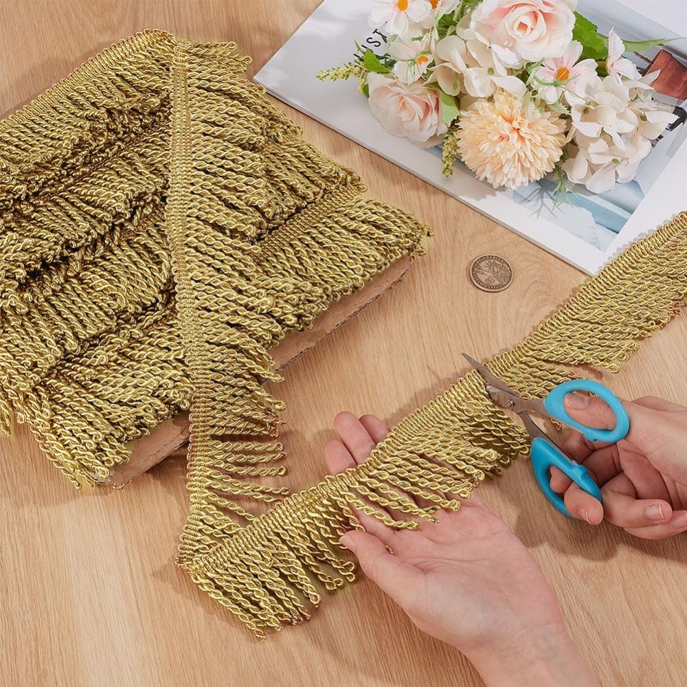 12 Yardsx2.2Inch Fringe Trim C - Art Craft Activity recensie en prijs