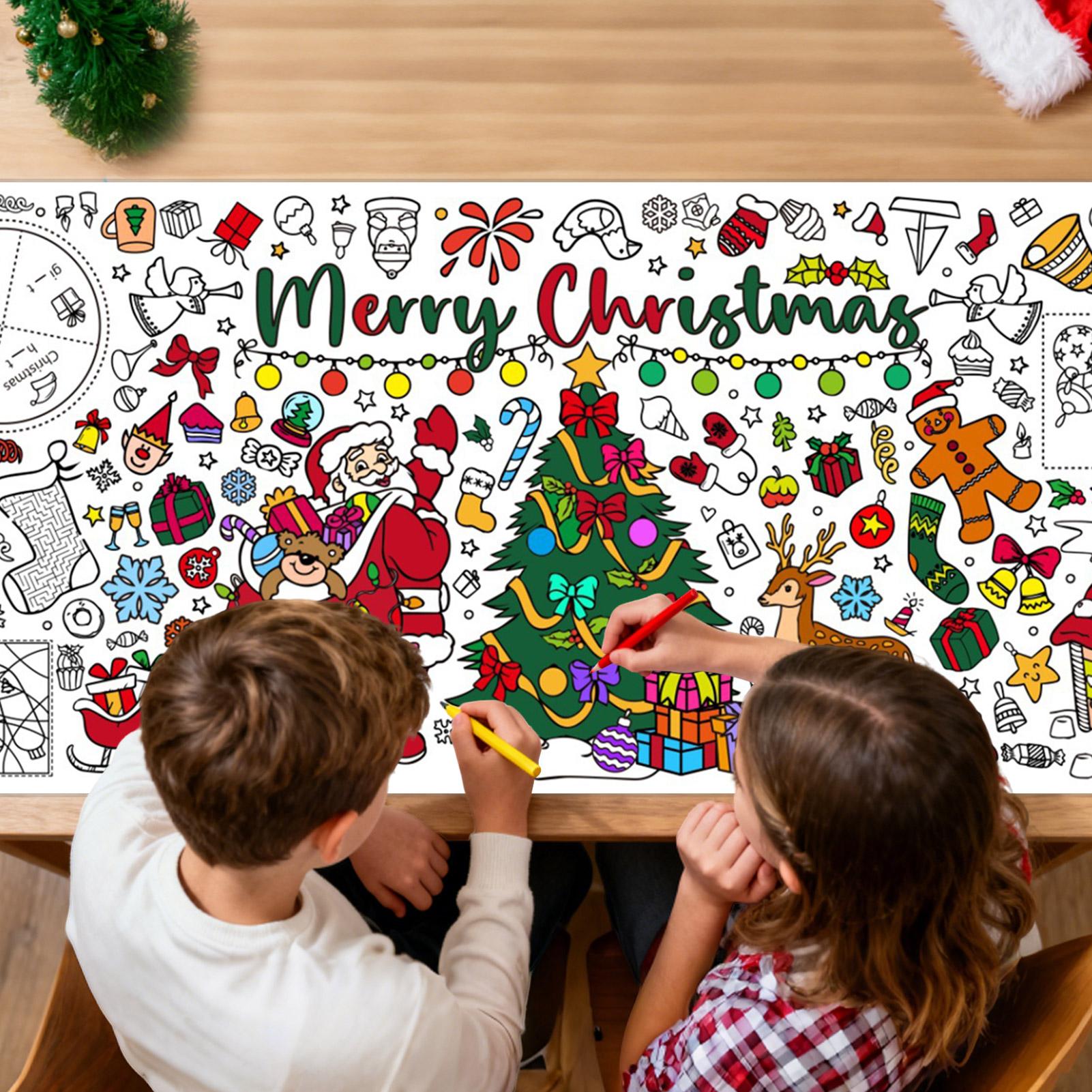 Xmas Giant Coloring PosterBlan - Art And Craft For Xmas recensie en prijs