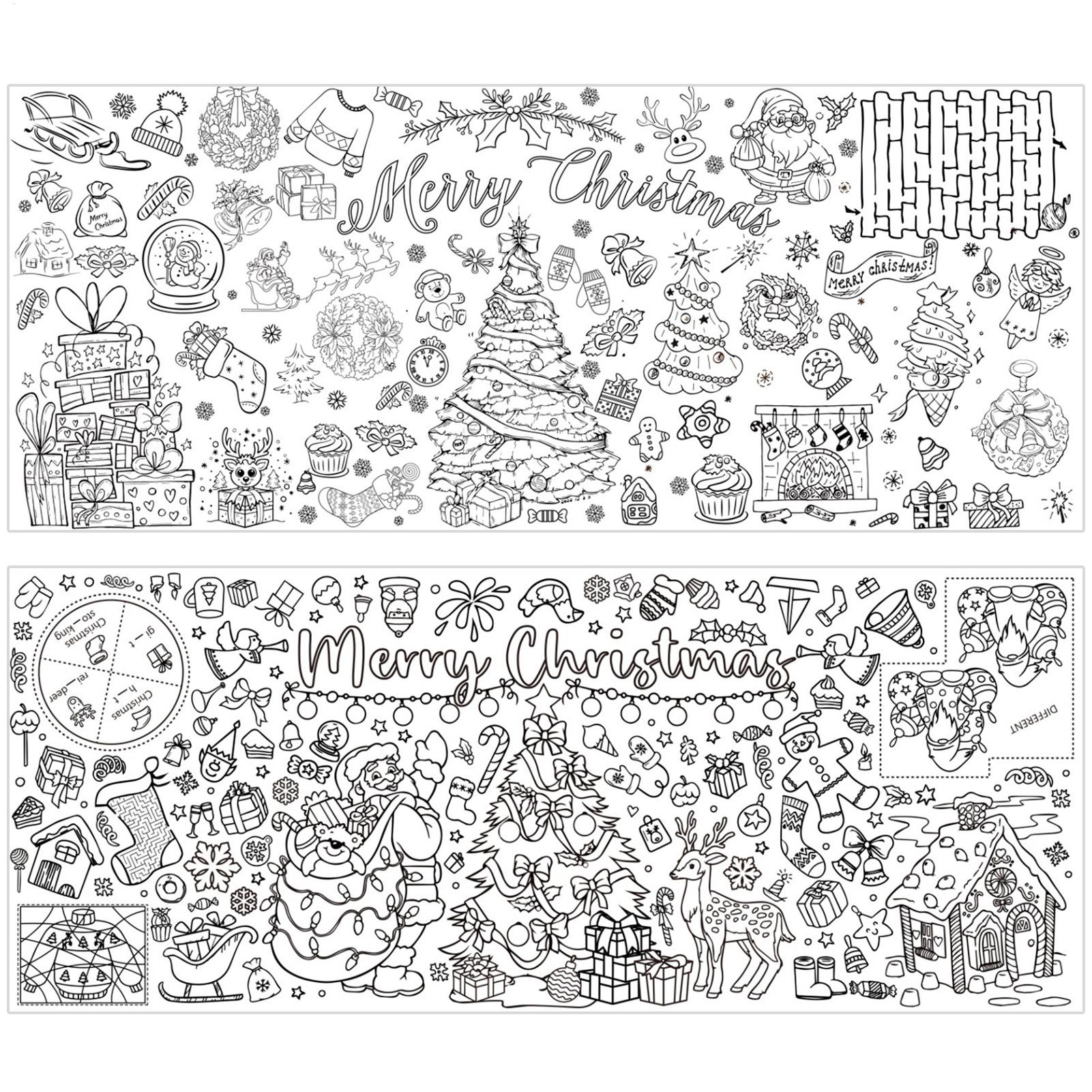 Xmas Giant Coloring PosterBlan - Art And Craft For Xmas recensie en prijs