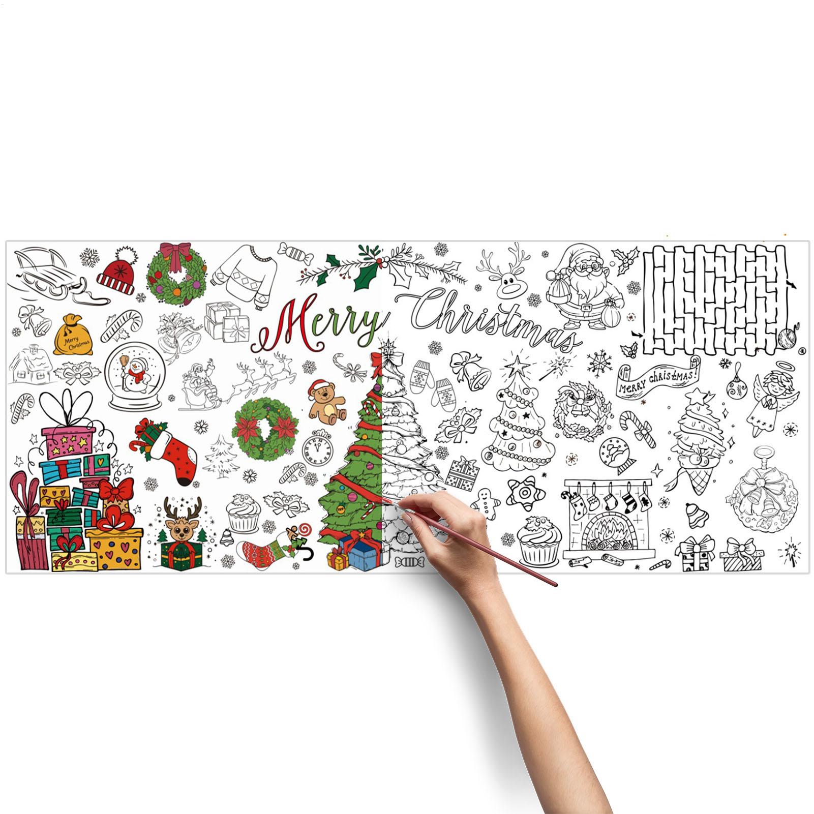 Xmas Giant Coloring PosterBlan - Art And Craft For Xmas recensie en prijs