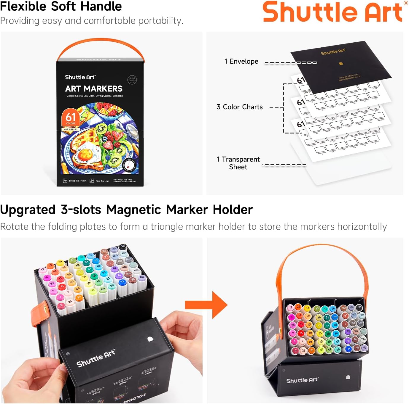61 Colors Alcohol Markers, Dua - Illustration Marker Set recensie en prijs