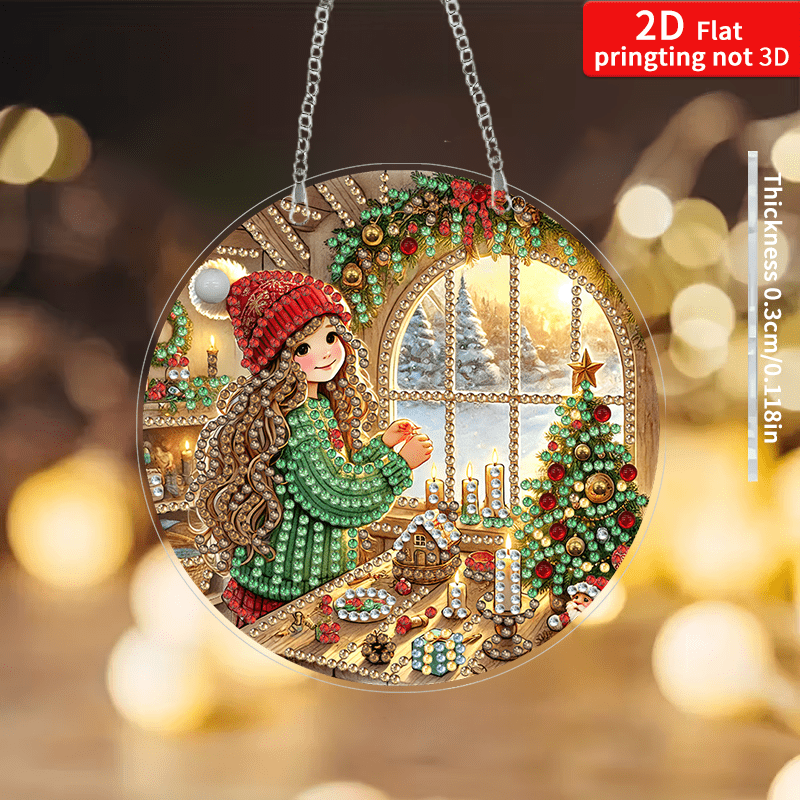 DIY Christmas Cartoon Diamond  - Art And Craft For Xmas recensie en prijs