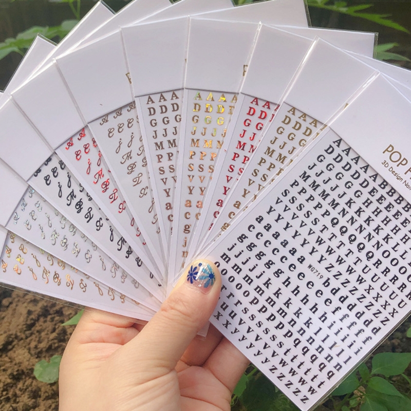 26 Alphabet Stickers Glitter S - Art Craft Letter A recensie en prijs
