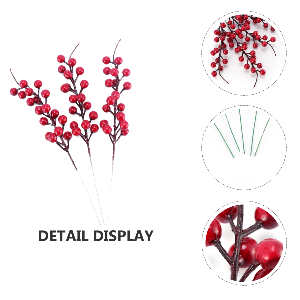 10Pcs Artificial Flower Branch - Art And Craft For Xmas recensie en prijs