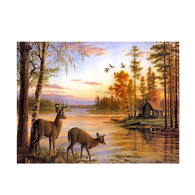 Autumn Forest Deer Diamond Pai - Art And Craft Autumn recensie en prijs