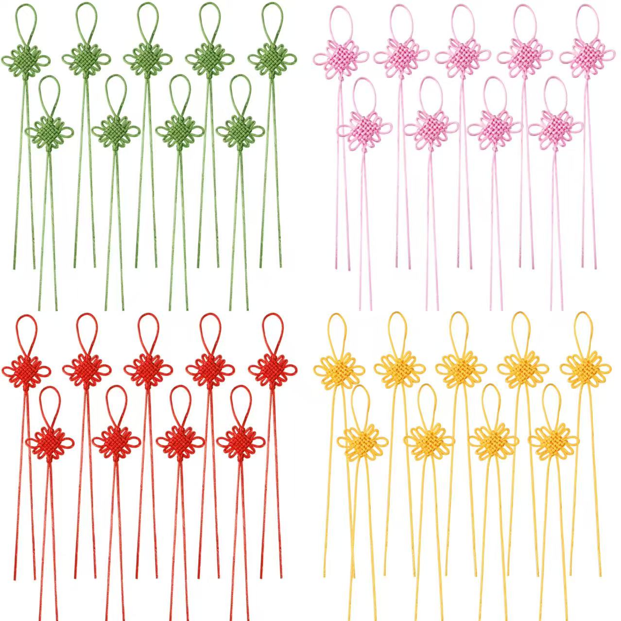 10Pcs Colorful Chinese Knots P - Art Craft Activity recensie en prijs