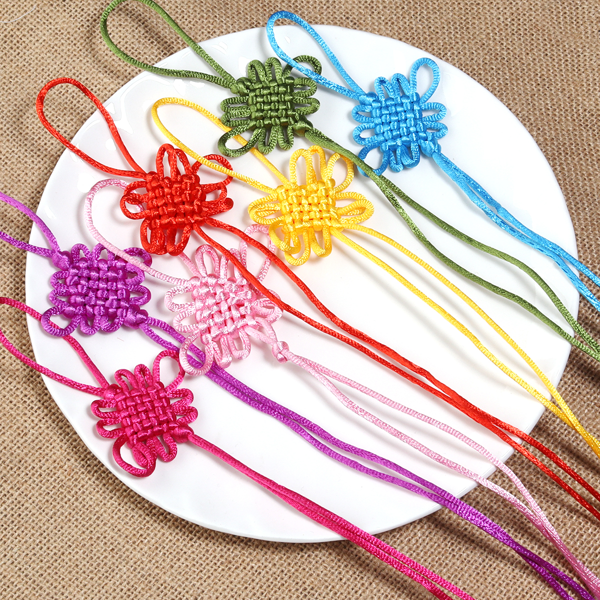 10Pcs Colorful Chinese Knots P - Art Craft Activity recensie en prijs