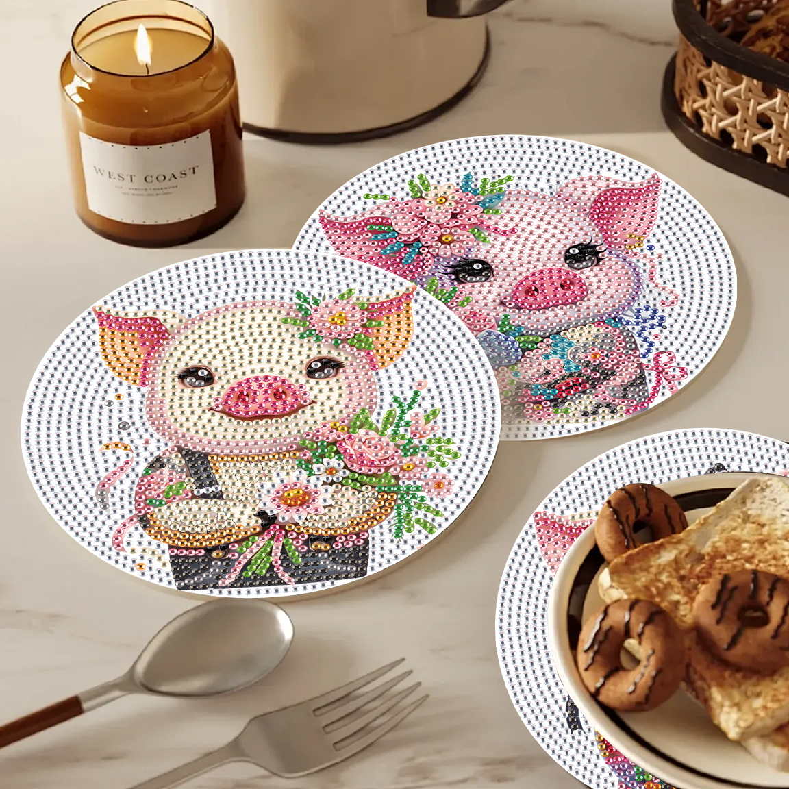 3Pcs Diamond Art Painting Plac - Art Craft Kitchen recensie en prijs