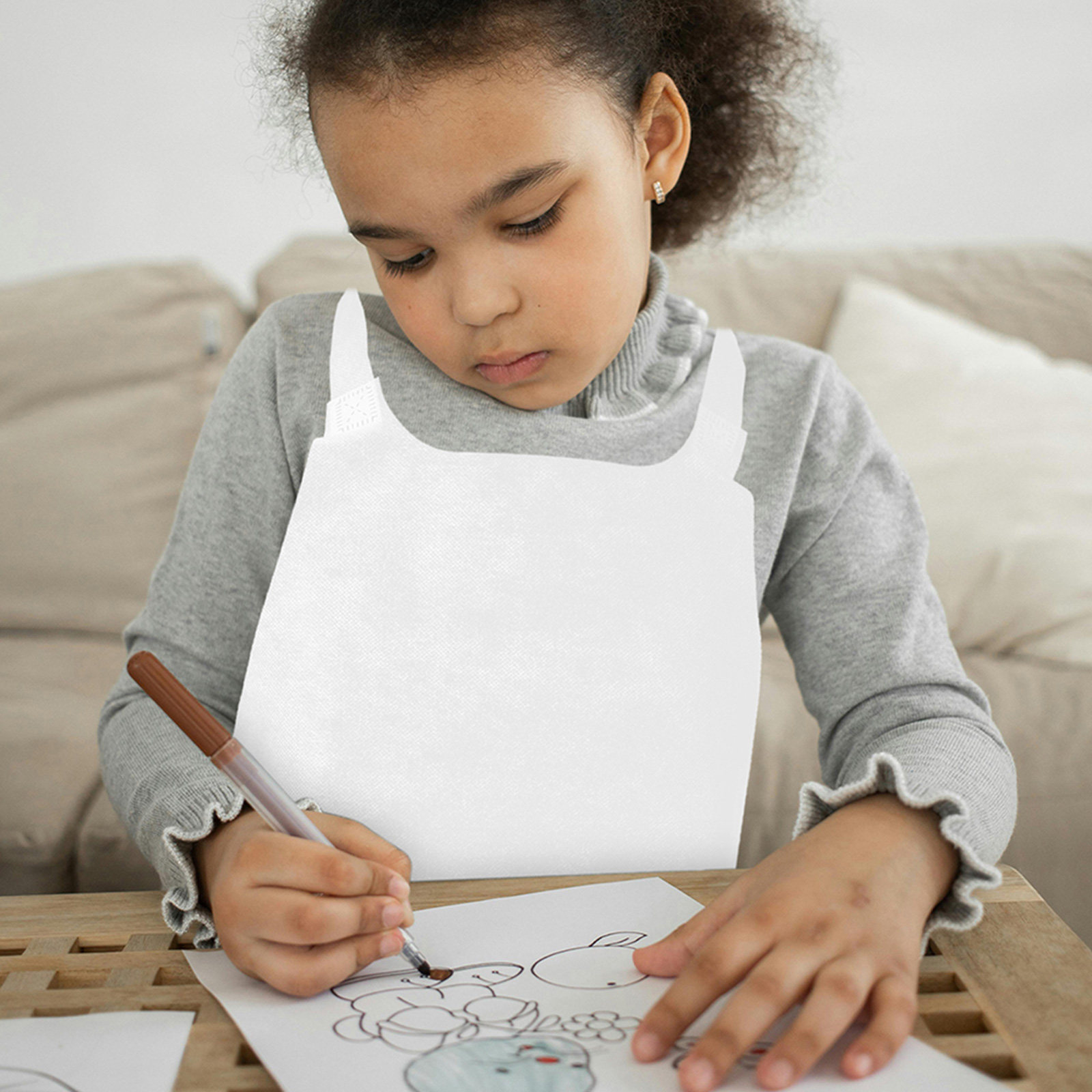 25Pcs Toddler Painting Apron W - Art Craft Painting recensie en prijs