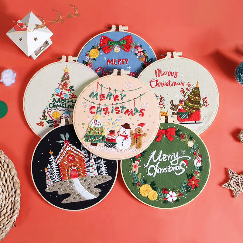 Merry Christmas DIY Embroidery - Art And Craft For Xmas recensie en prijs