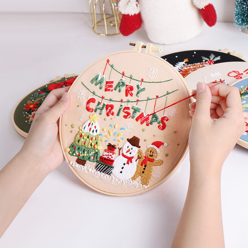 Merry Christmas DIY Embroidery - Art And Craft For Xmas recensie en prijs