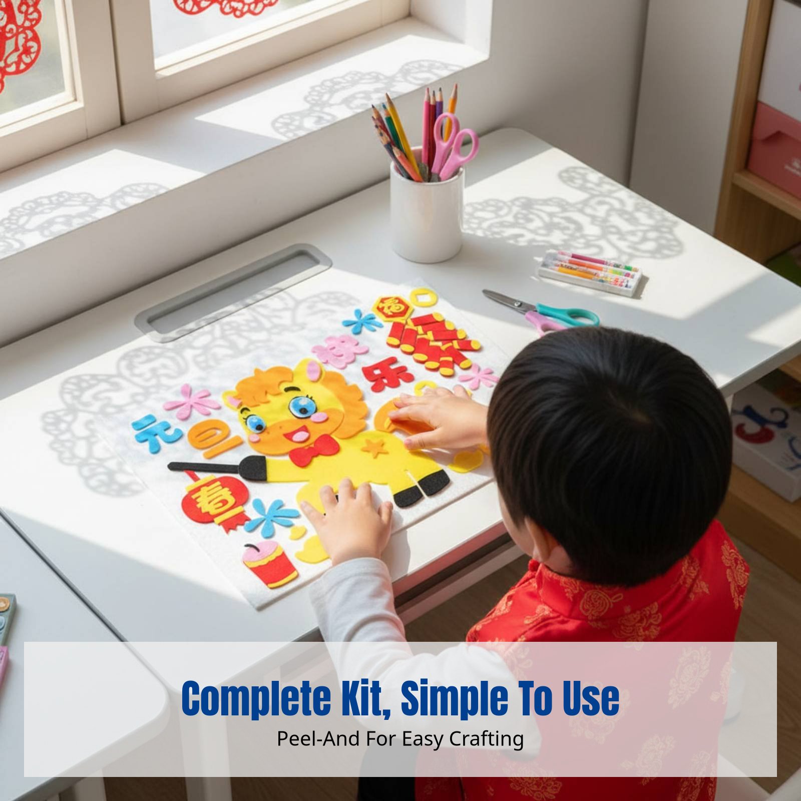 2026 New Year DIY Fabric Art S - Art Craft For Kindergarten recensie en prijs