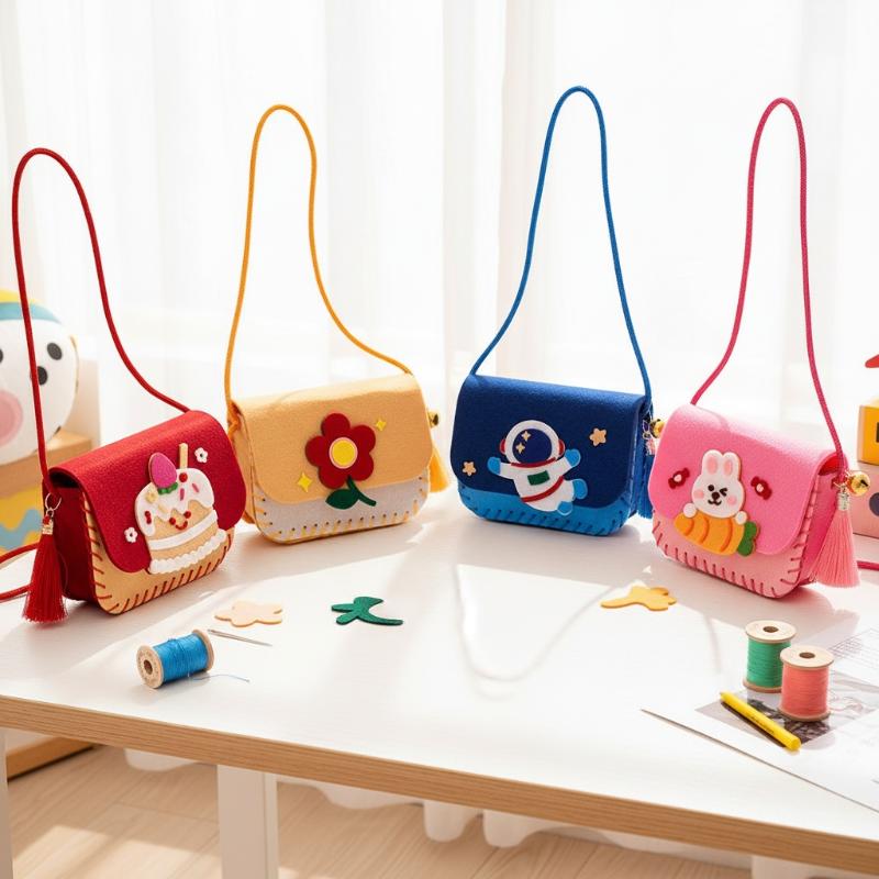 Cute Felt Felt Bag Making Kit  - Art Craft For Kindergarten recensie en prijs