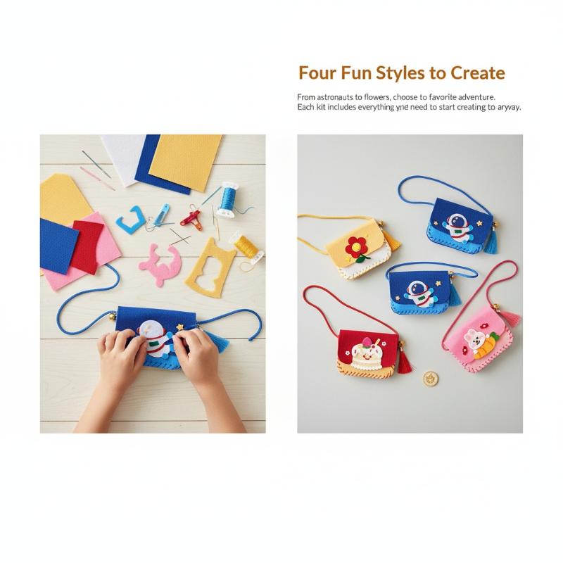 Cute Felt Felt Bag Making Kit  - Art Craft For Kindergarten recensie en prijs