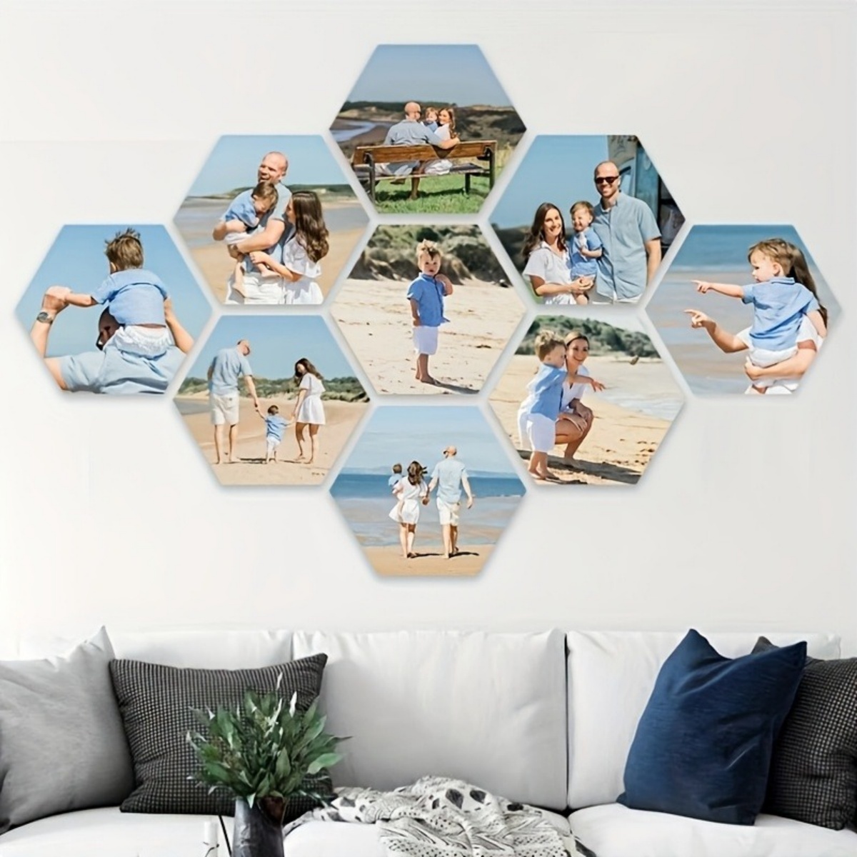 Custom Wall Decor — Modern Hex - Art Craft Christmas recensie en prijs