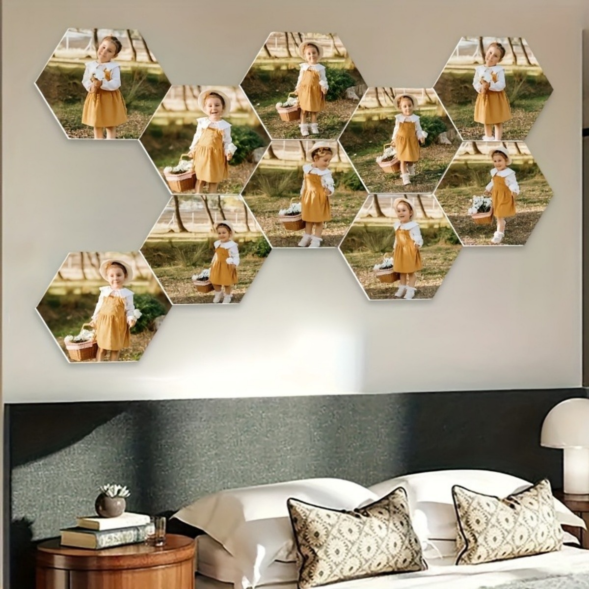 Custom Wall Decor — Modern Hex - Art Craft Christmas recensie en prijs