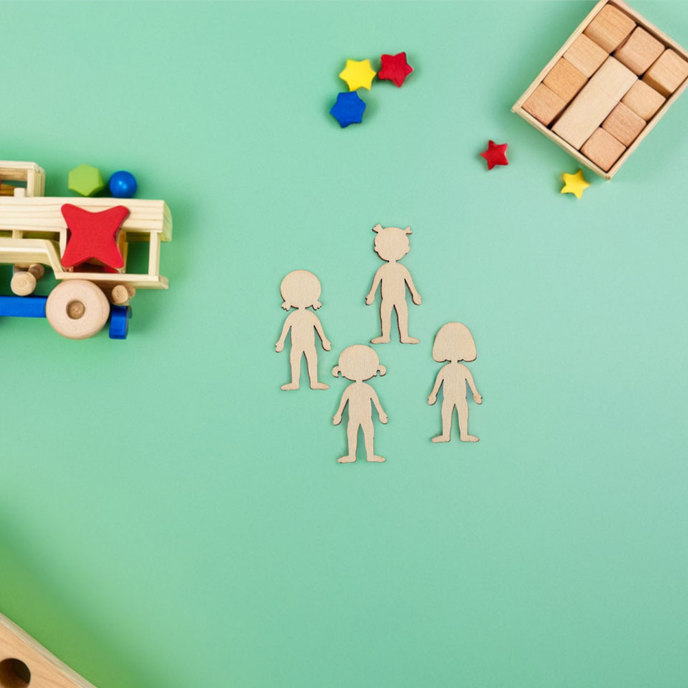100Pcs Girls Wooden Craft Cuto - Art Craft For Kindergarten recensie en prijs