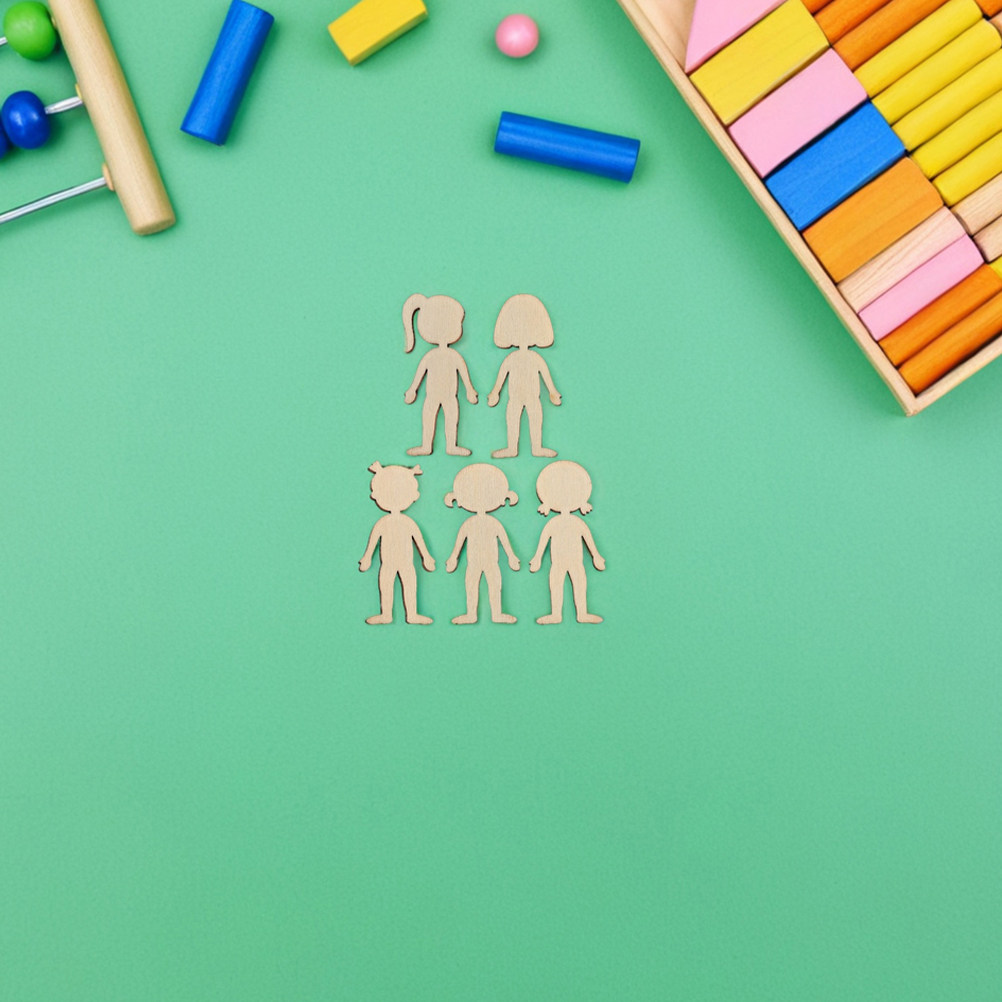100Pcs Girls Wooden Craft Cuto - Art Craft For Kindergarten recensie en prijs