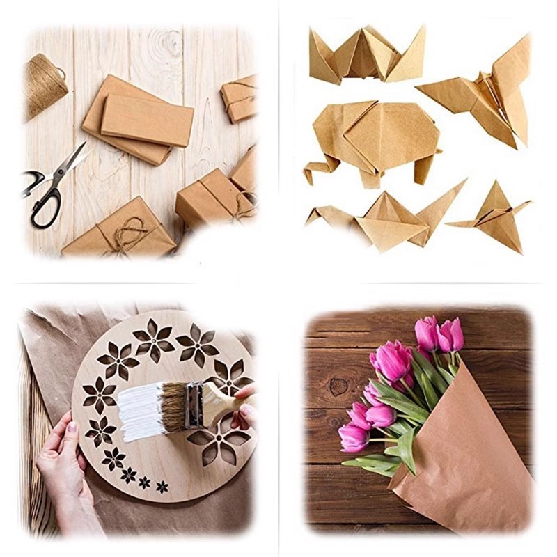 Brown Kraft Paper Ideal For Gi - Wallpaper Art And Craft recensie en prijs