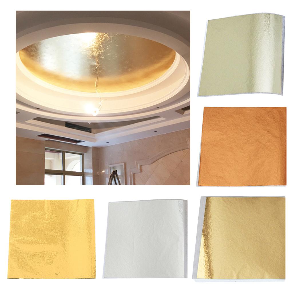 Imitation Golden Leaf Gold Foi - Wallpaper Art And Craft recensie en prijs