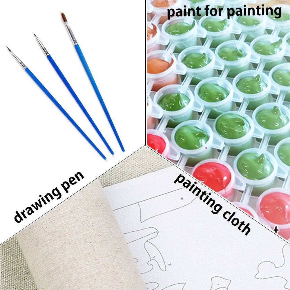 1pc frameless 20x30cm Paint By - Art And Craft Autumn recensie en prijs
