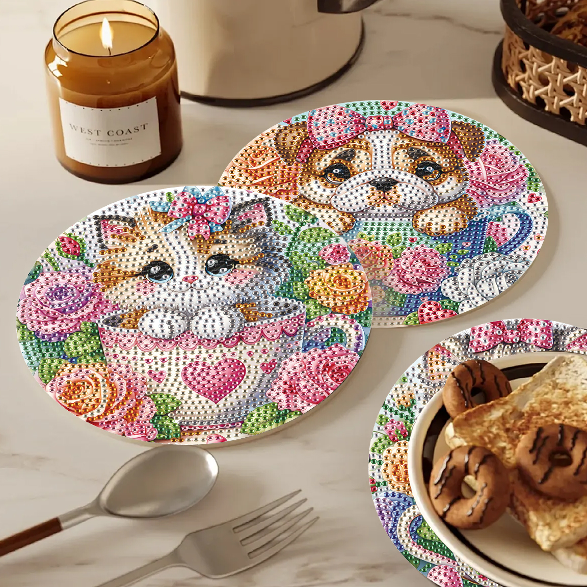 3Pcs Diamond Art Painting Plac - Art Craft Kitchen recensie en prijs