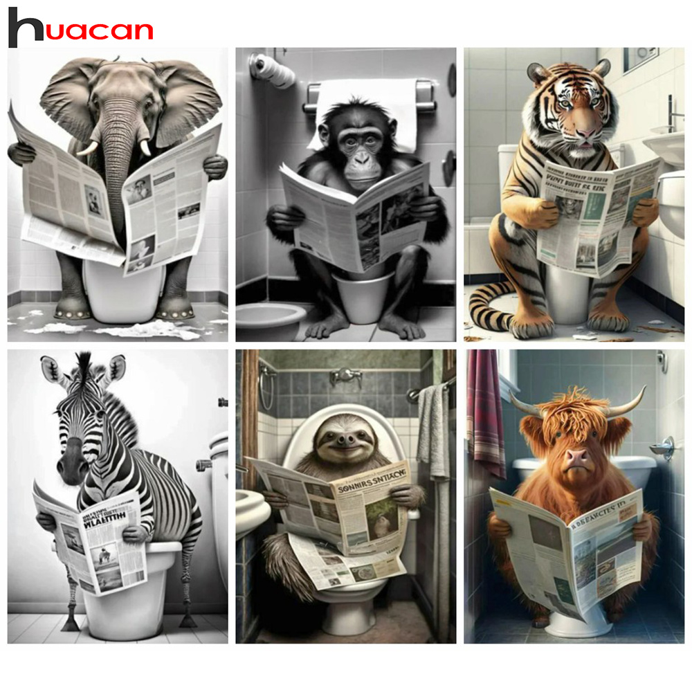 Huacan 5D DIY Diamond Painting - Wallpaper Art And Craft recensie en prijs