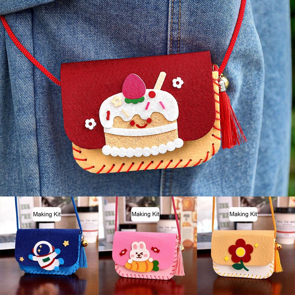 Cute Felt Felt Bag Making Kit  - Art Craft For Kindergarten recensie en prijs