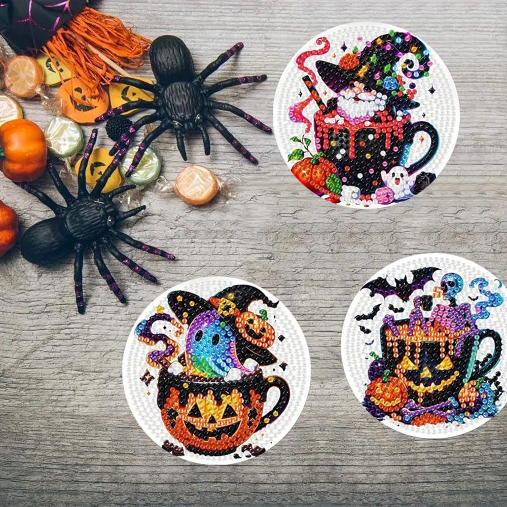 8PCS 5D Halloween Gnome Diamon - Craft Art Set recensie en prijs
