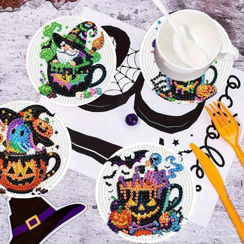 8PCS 5D Halloween Gnome Diamon - Craft Art Set recensie en prijs