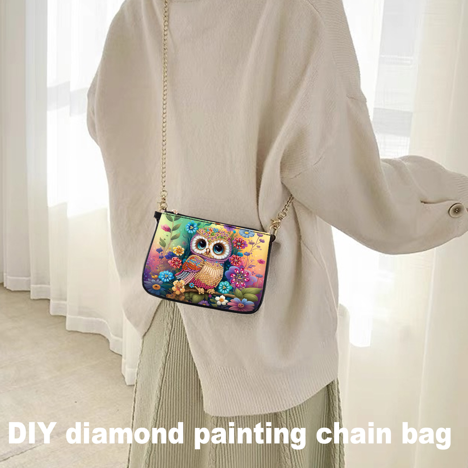 Colorful Owl Diamond Art Paint - Art Craft Adult recensie en prijs