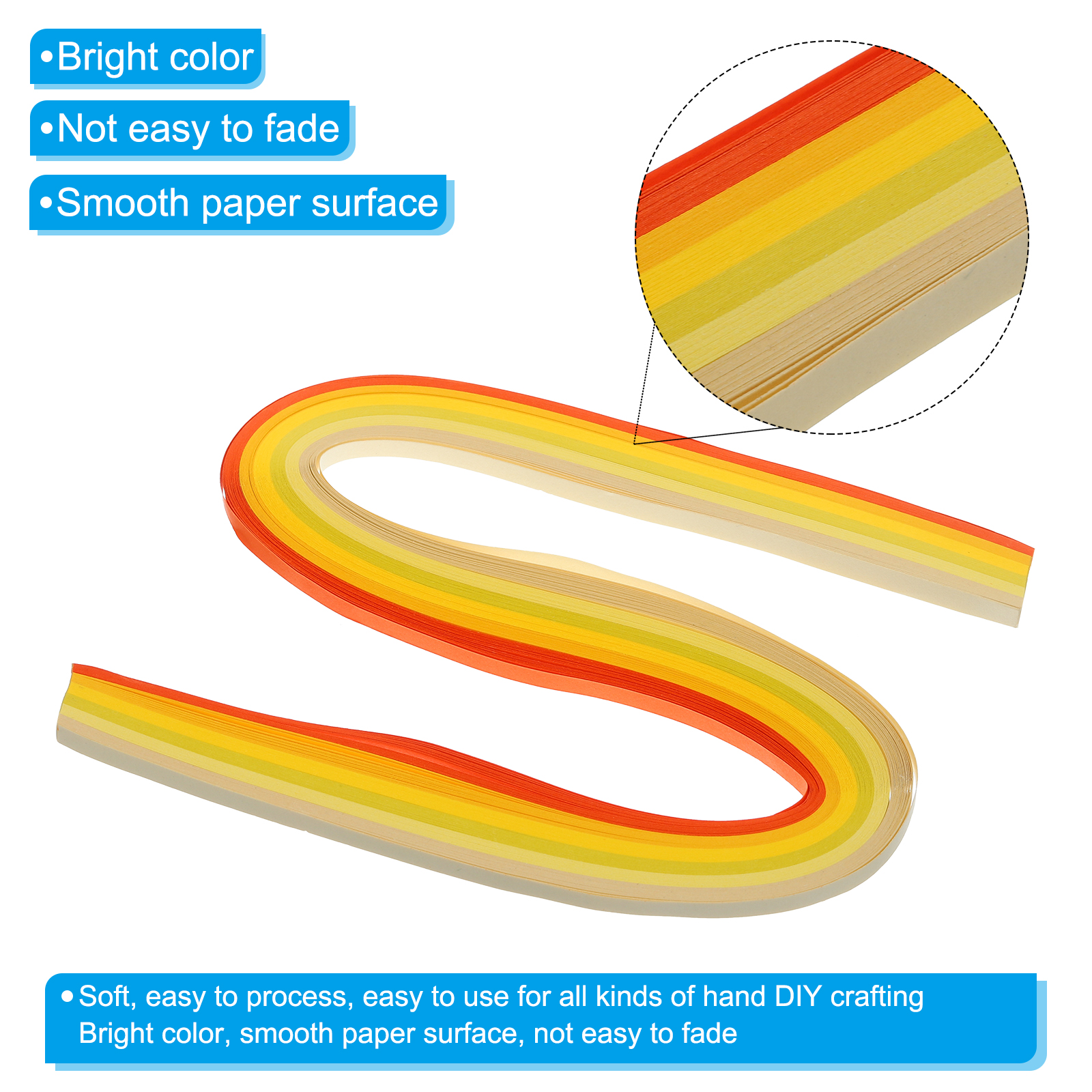 600/840pcs Quilling Strips Pap - Art & Craft Paper Quilling recensie en prijs