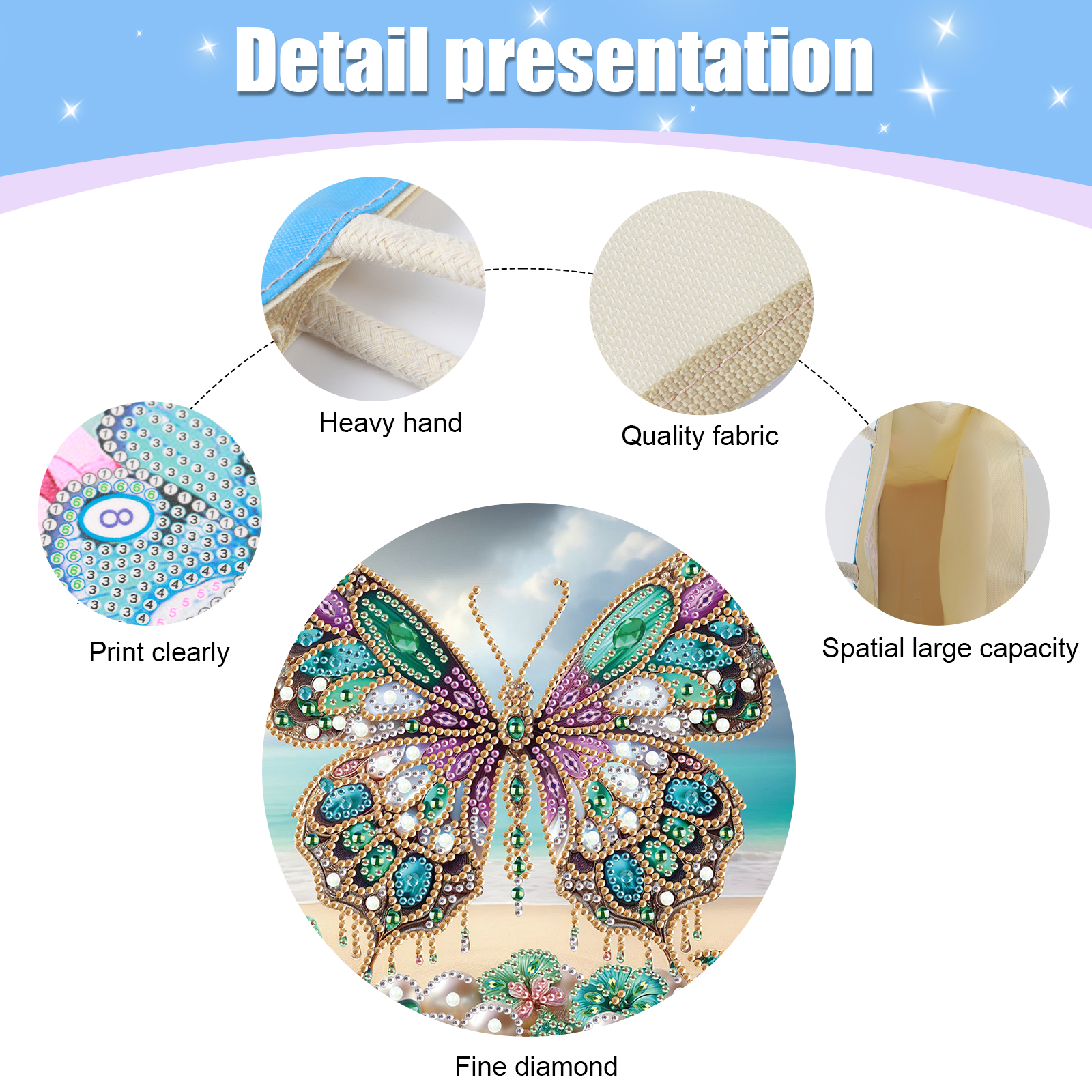 Diamond Art Painting Handbag K - Art Craft Handmade recensie en prijs