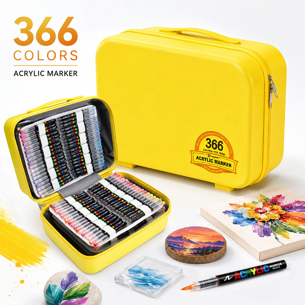 366 Colors Acrylic Marker Set  - Illustration Marker Set recensie en prijs