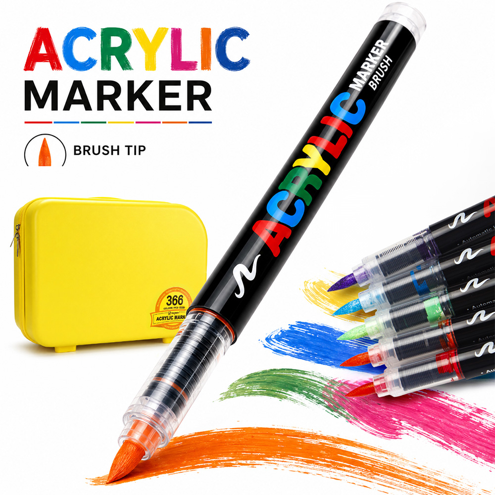 366 Colors Acrylic Marker Set  - Illustration Marker Set recensie en prijs